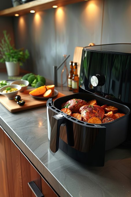 Frytkownica beztłuszczowa jednokomorowa