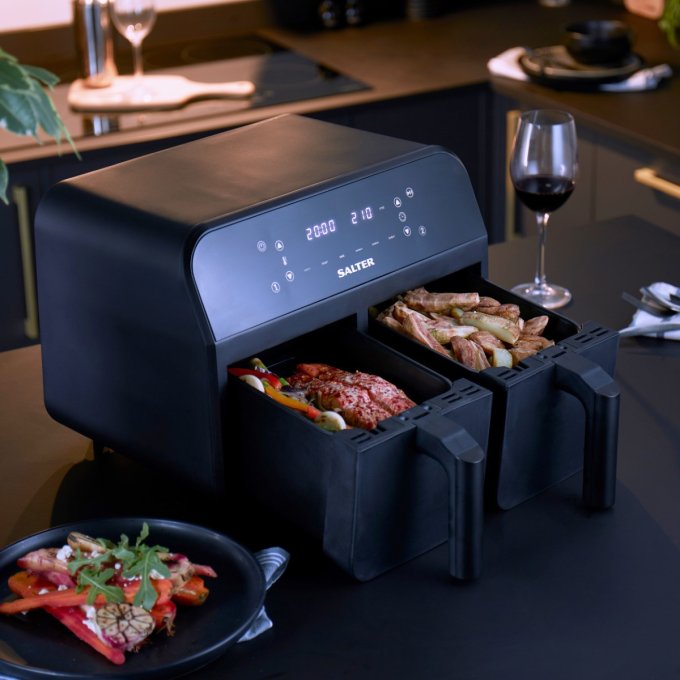 Salter 7.4L Dual Air Fryer Pro